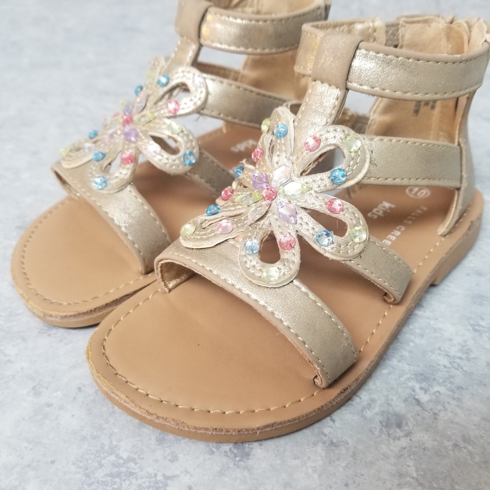Girls sandals size 10 toddler